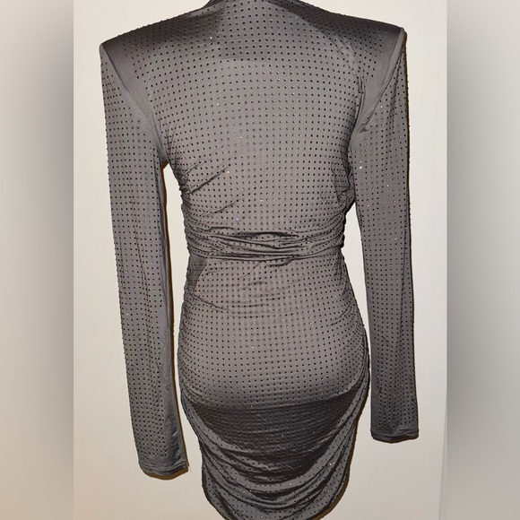 H&M Rhinestone Embellishment Mini Dress - Picture 6 of 7